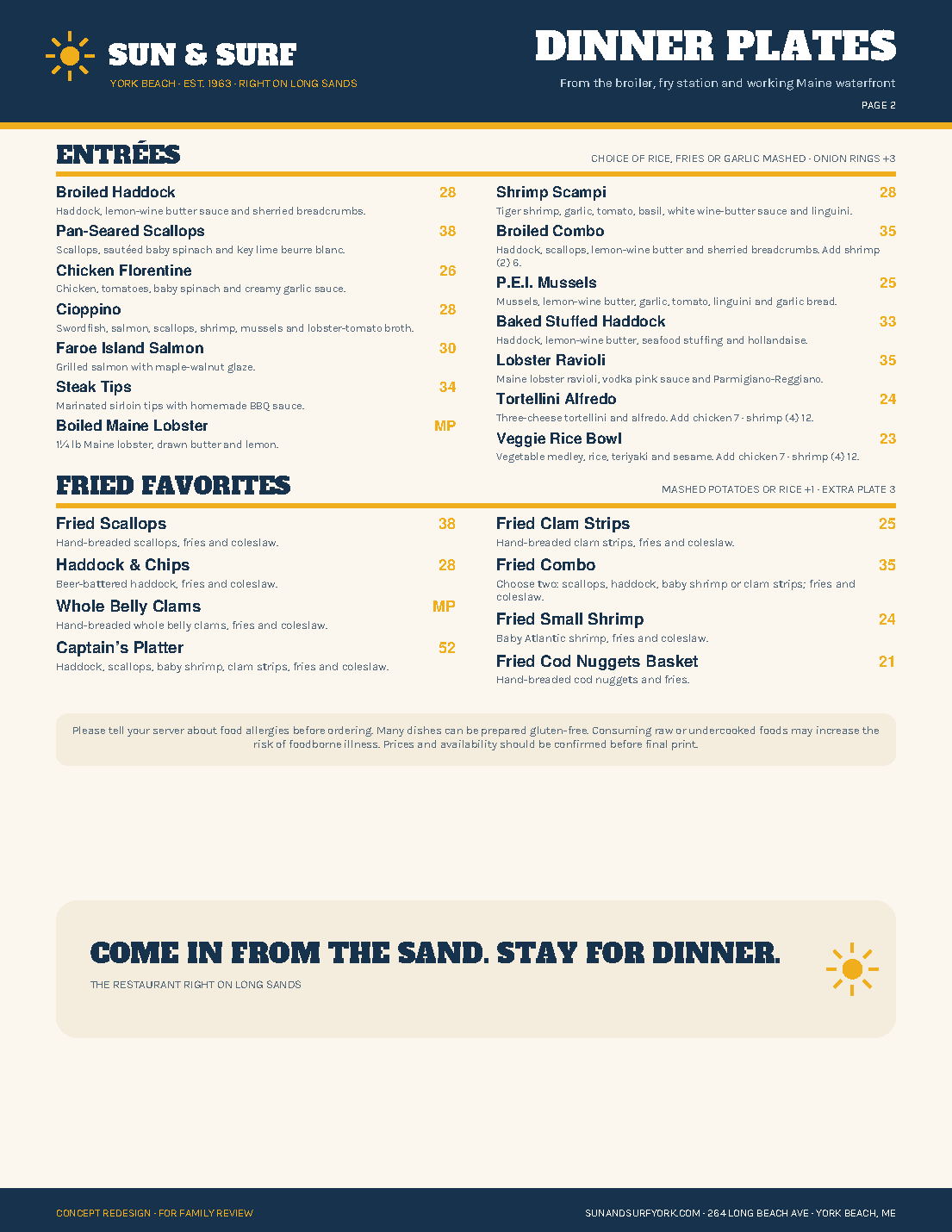 Dinner page 2